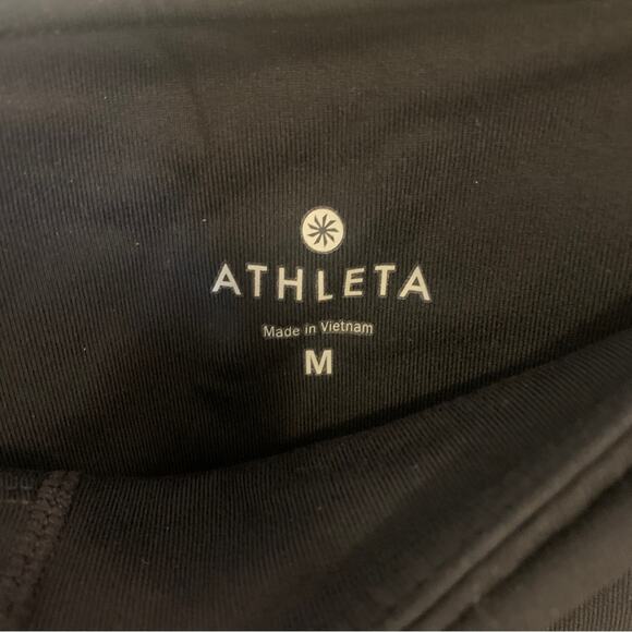 Athleta High Rise Jacquard Flow Chart Yoga Workout Leggings Medium - Picture 4 of 5